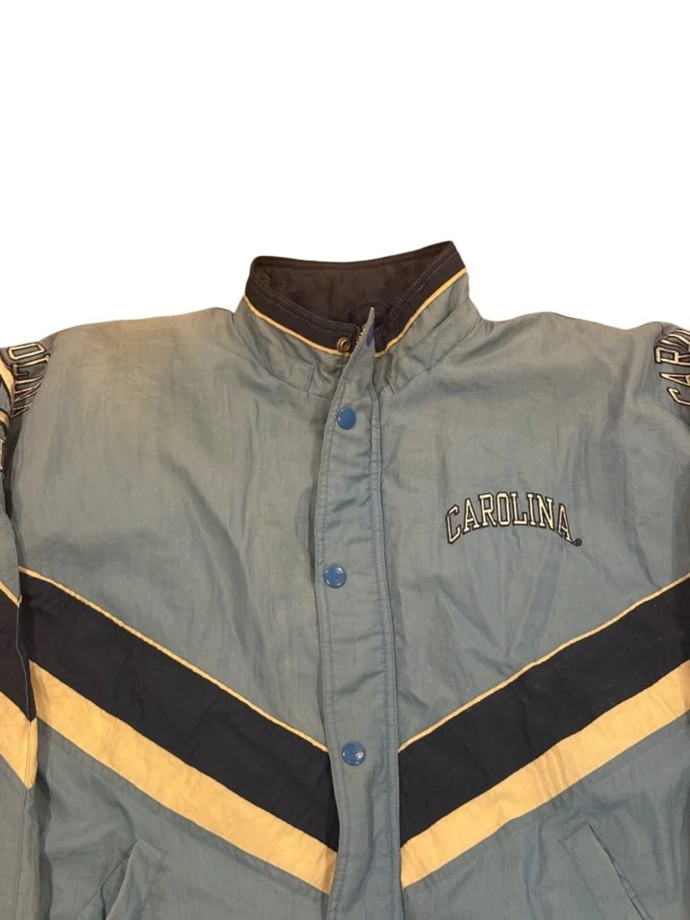 Starter North Carolina Tarheels NCAA Full Zip Puffer Jacket Men's XL